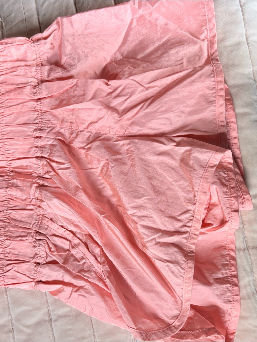 FP Movement by Free People Bubblegum Pink Elastic-Waist Skort